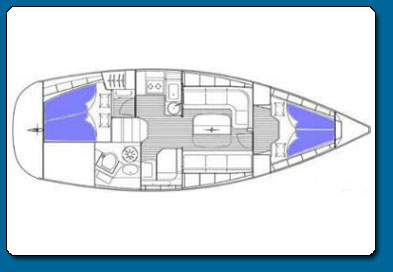 BAVARIA, 33 CRUISER, graphic design image