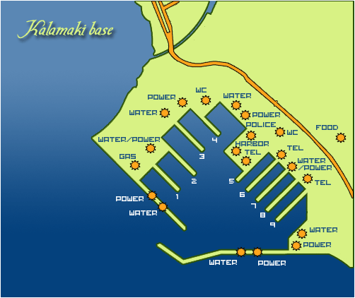 Kalamaki yacht base and marina